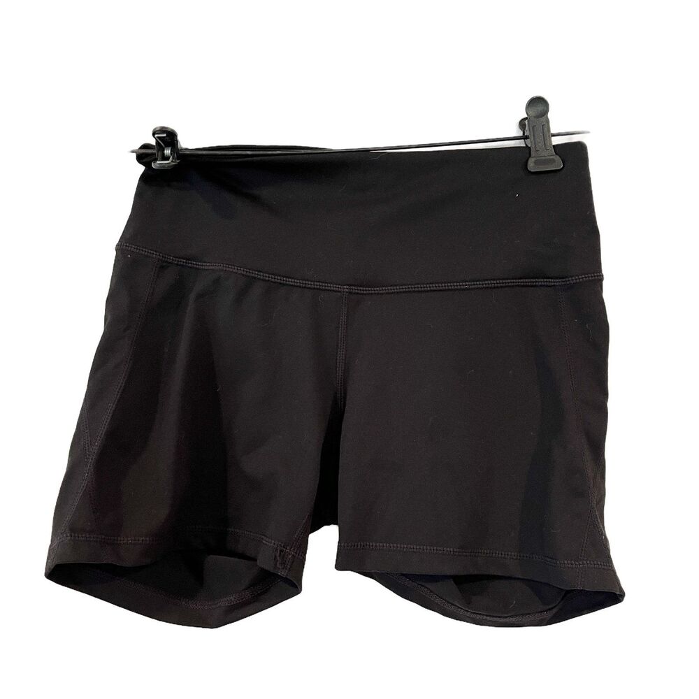 Ododos Black Bike Shorts Workout Gym Small Active Athletic Pull On Running
